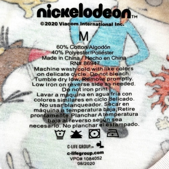 NICKELODEON | Women’s Medium NICKELODEON Cartoon Characters Multi Colored TShirt - Picture 6 of 8